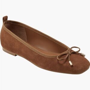 Marc Fisher brown suede Ubet flat sz 7.5